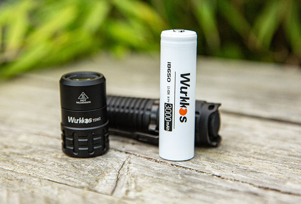 Der wahlweise mitgelieferte 3.000 mAh Akku der TD02