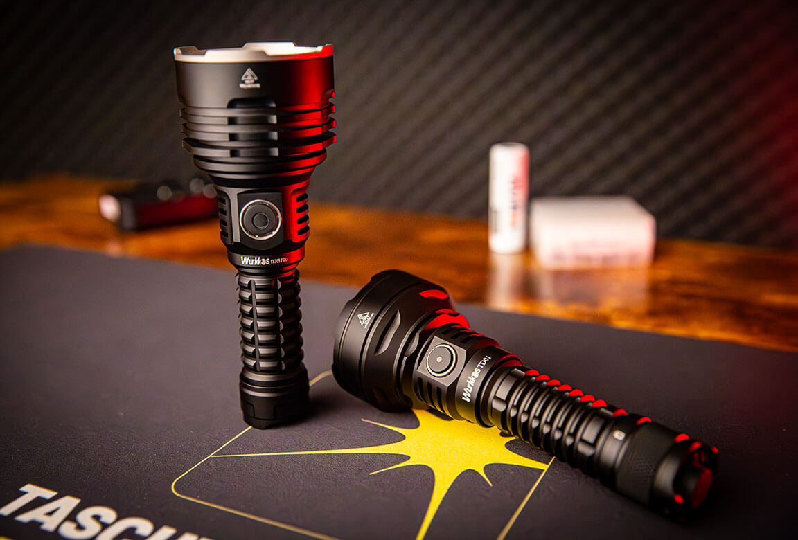 Die TS30S Pro und die TD01 sind Thrower-Taschenlampen aus dem Hause Wurkkos.