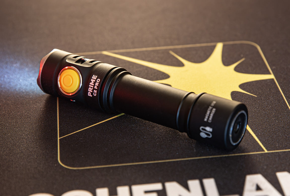 Das Design dieser EDC-Taschenlampe ist funktional.