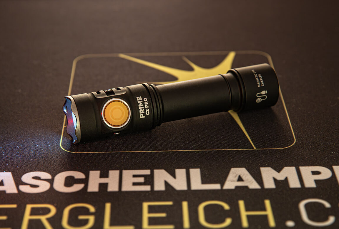 Die Armytek Prime C2 Pro ist definitiv empfehlenswert - auch als EDC-Taschenlampe.