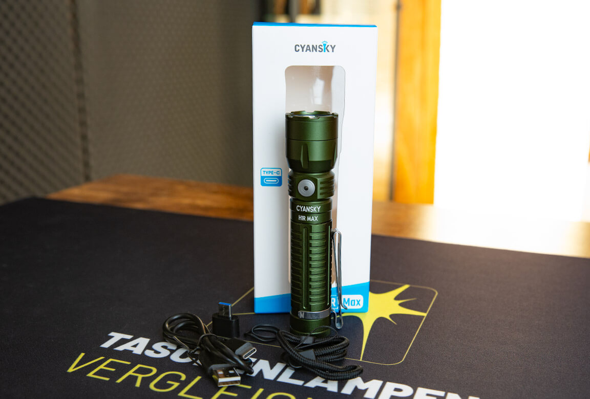 Der Lieferumfang ist ausreichend für einen ersten Start mit der H1R Max. Leider fehlt ein Holster