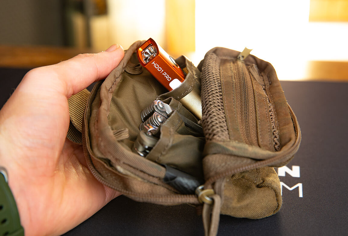 Das Einsatzgebiet der Wurkkos HD01 Pro ist klar - EDC!